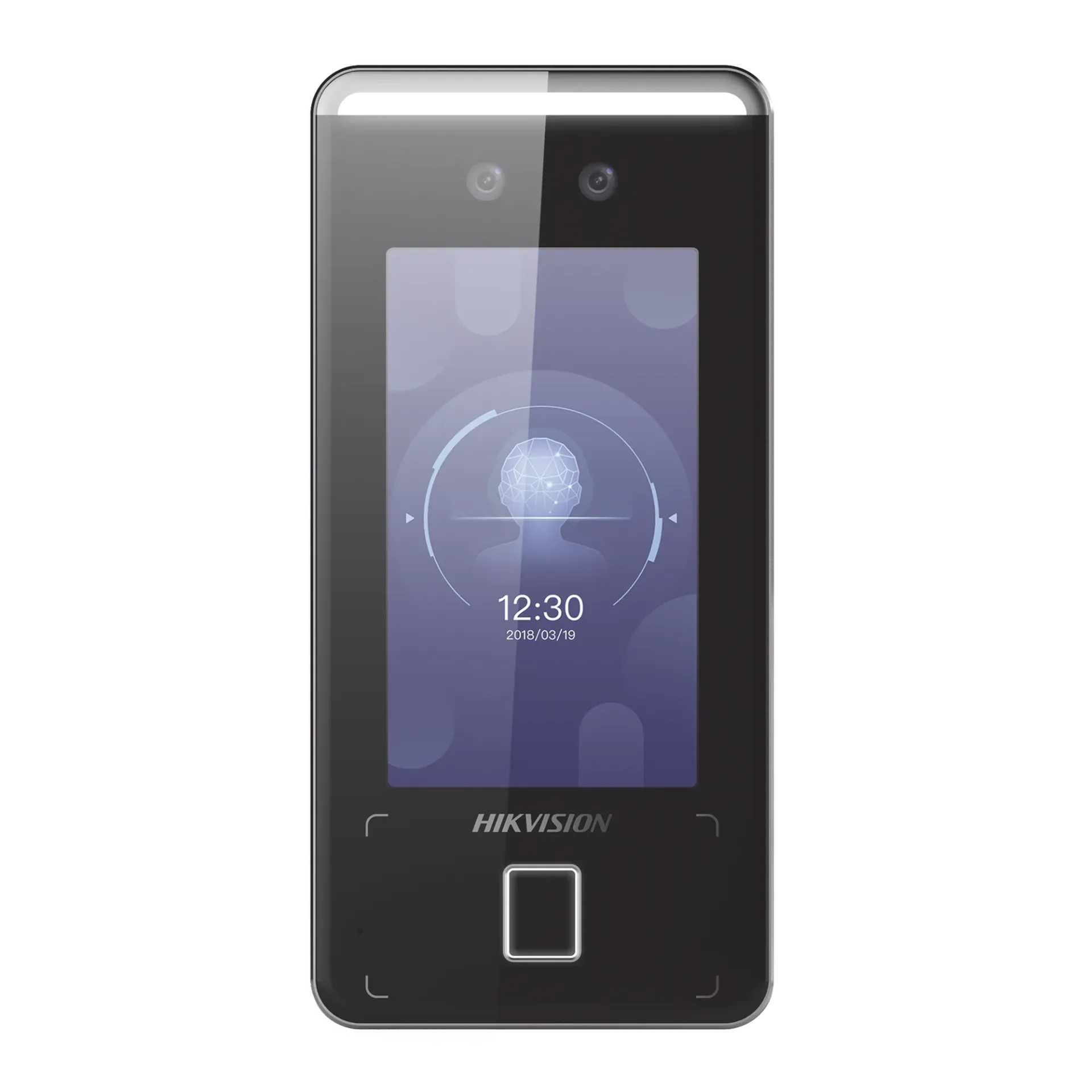 [DS-K1T341CMFW] Terminal Min Moe WiFi de Reconocimiento Facial ULTRA RÁPIDO (Exterior IP65) / Hasta 1.5 mts en lectura / Soporta P2P Hik-Connect / 3,000 Usuarios /QR y Videoportero (ambientes de bajo ruido) / HIK-IA
