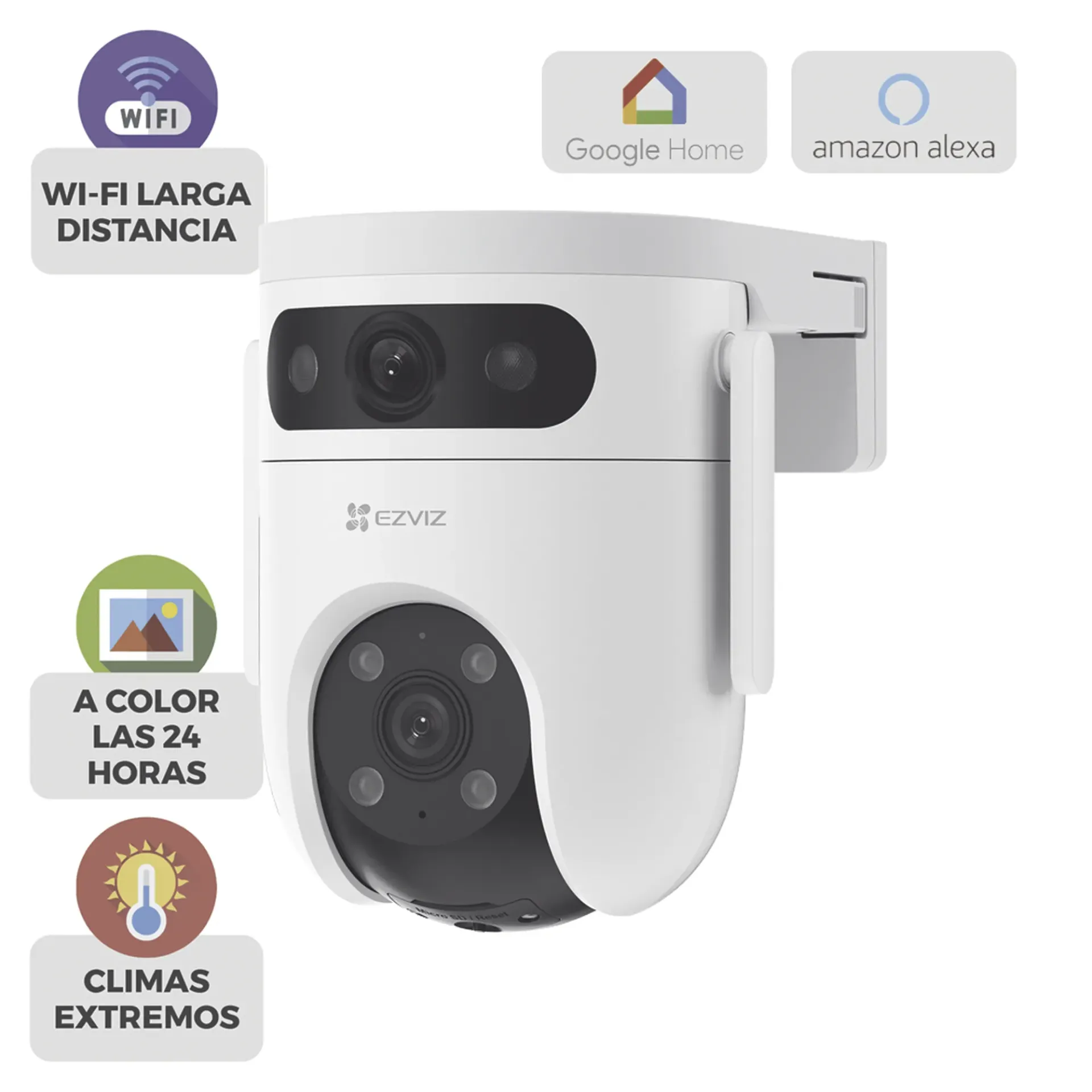 Cámara PT Doble Lente  EZVIZ CS-H9C/10MP